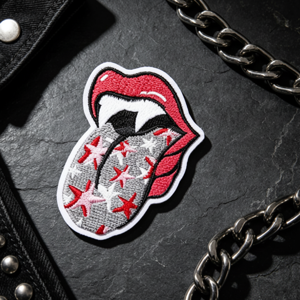 Iron-On Embroidered Patch - Heat Transfer Applique for Clothing, Bags & DIY Crafts